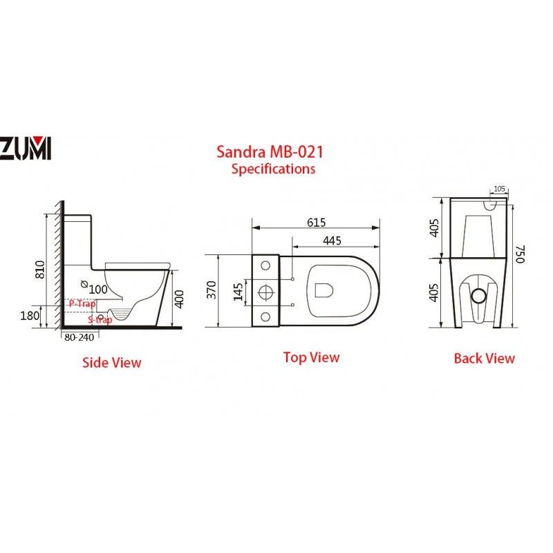 ZUMI  SANDRA Toilet